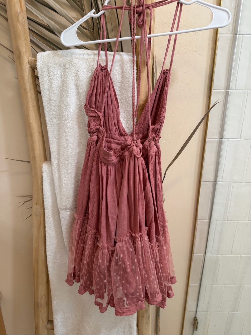 Boho Mini Festival Dress size small - Picture 2 of 3